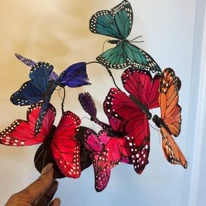 Butterfly fascinator
